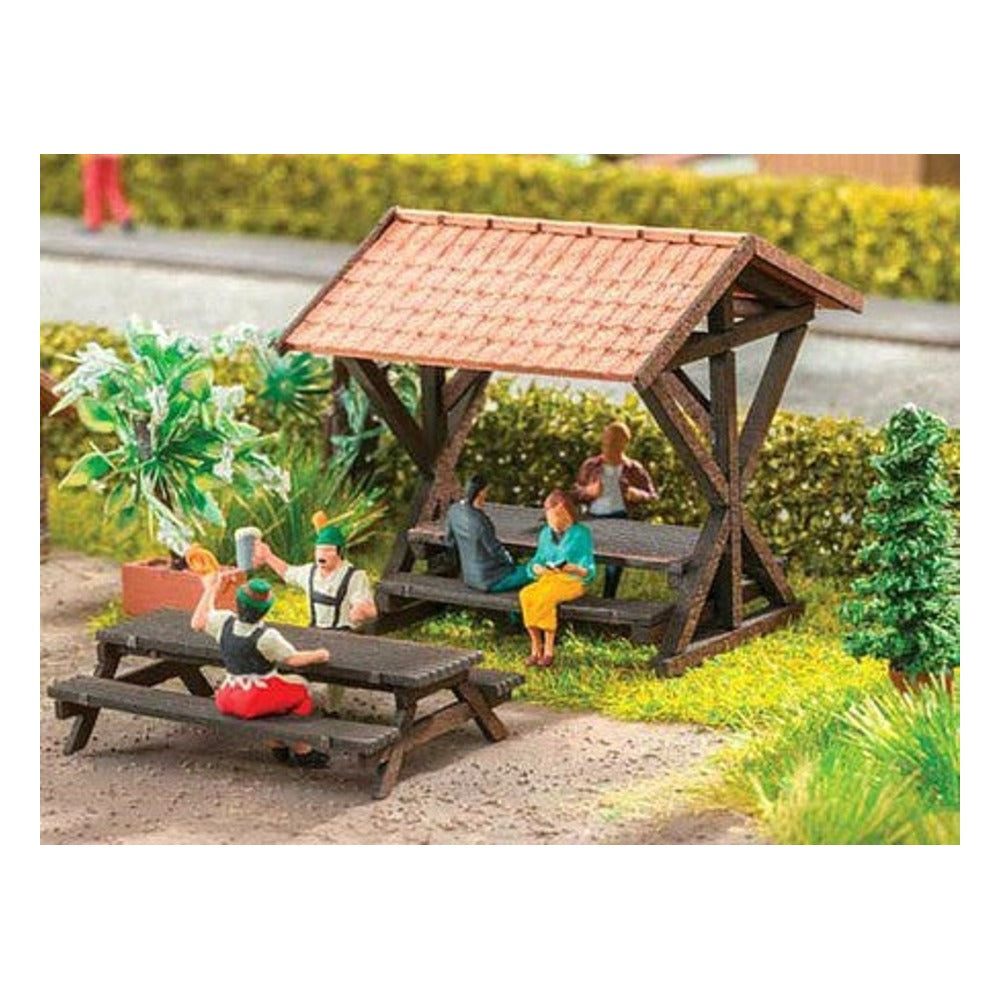 Noch 14674 N Scale Roadside Resting Place - Laser-Cut Minis -- Laser-Cut Kit