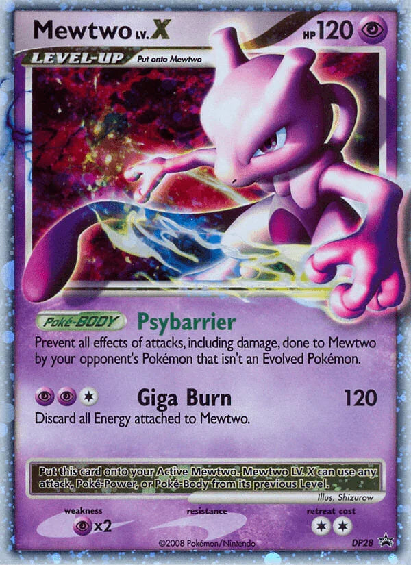 Mewtwo LV.X (DP28) [Diamond & Pearl: Black Star Promos]