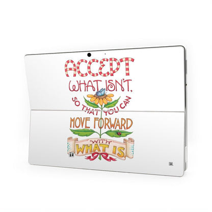 Accept What Isn't - Microsoft Surface Pro Skin