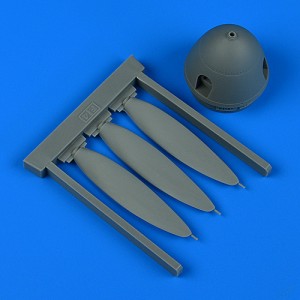 Quickboost 32255 1/32 Bf109F4 Propeller for HSG & RVL