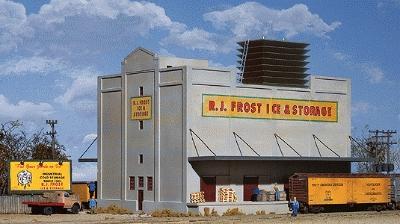 Walthers Cornerstone 933-3220 N Scale R. J. Frost Ice & Storage -- Kit