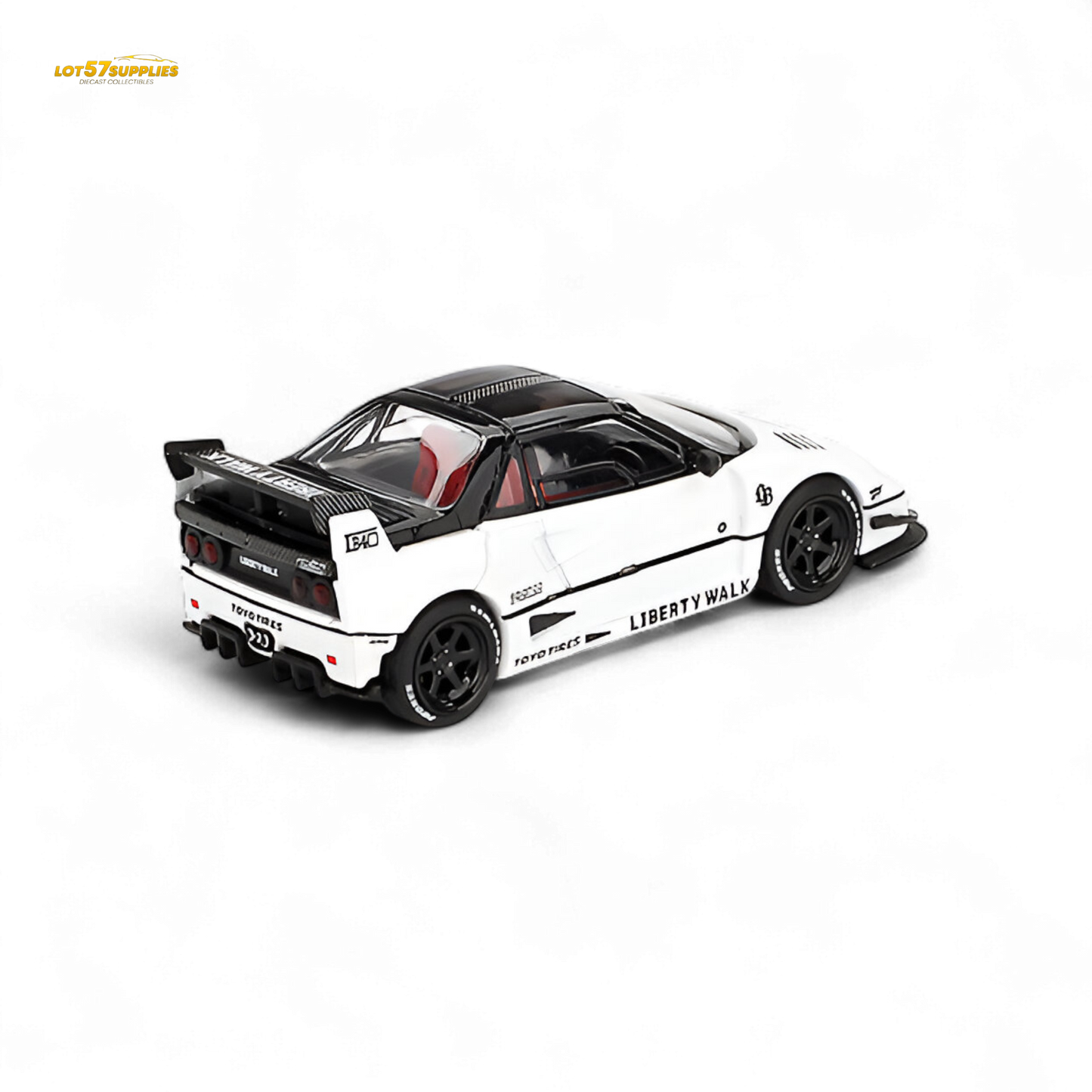 Mini-GT Mazda AZ-1 Liberty Walk LB40 White 2024 Tokyo Auto Salon 1:64