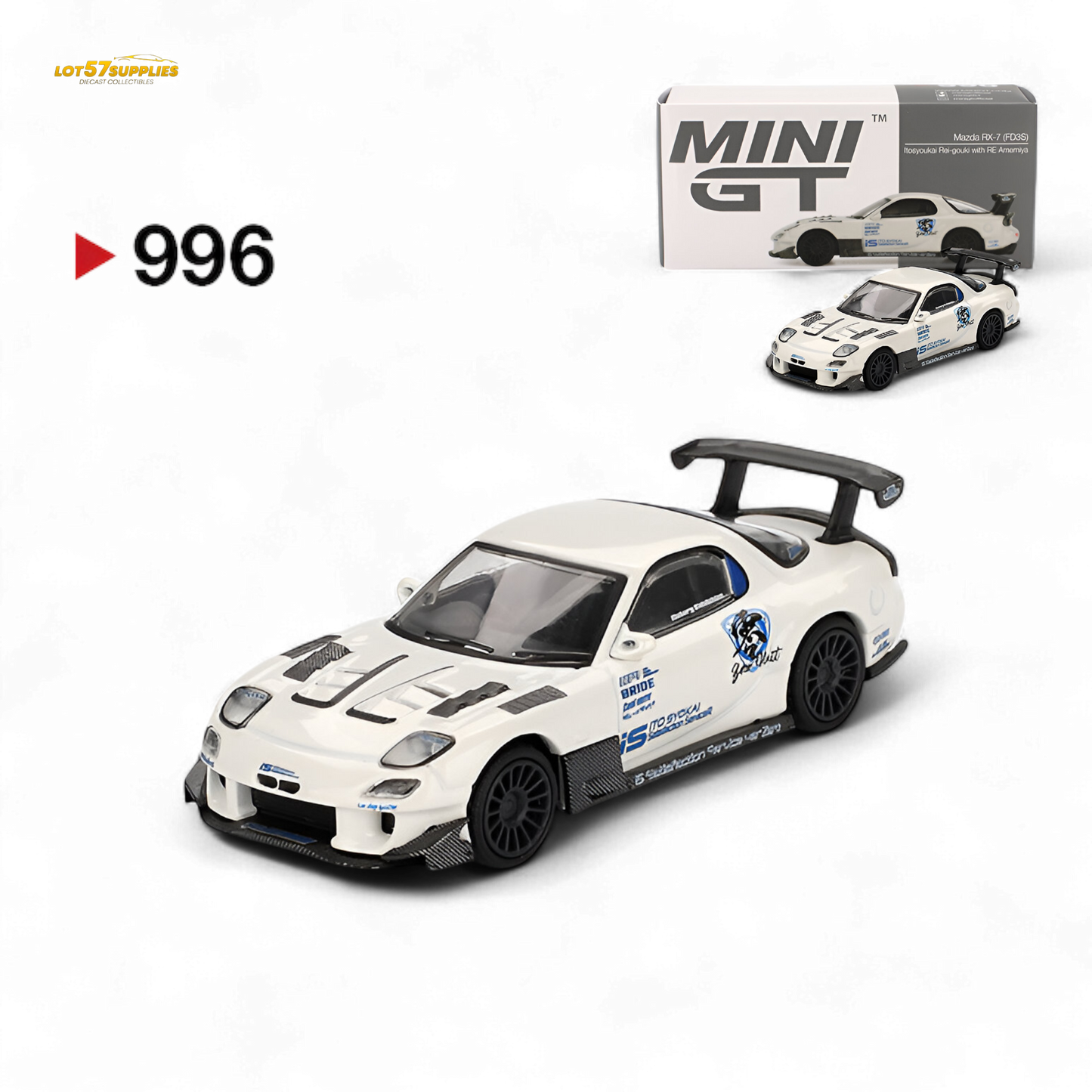 Mini GT Mazda RX-7 FD3S RE Amemiya 1:64