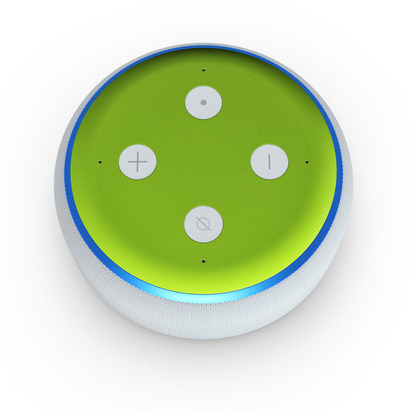 Solid State Lime - Amazon Echo Dot (3rd Gen) Skin