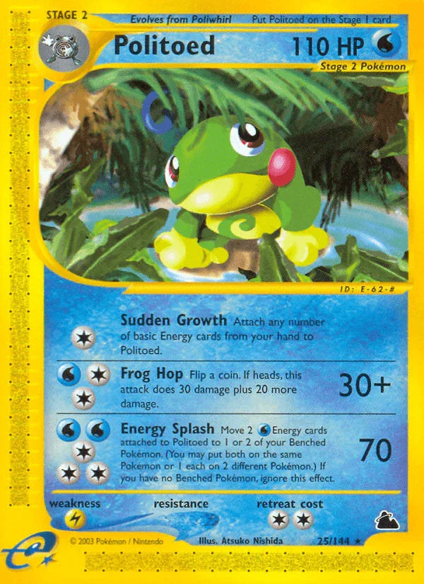 Politoed (25/144) [Skyridge]