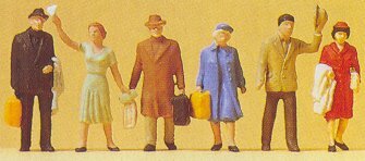Preiser 14020 HO Scale Passengers