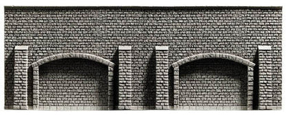 Noch 58059 HO Scale Profi-Plus Scenic Components -- Arcade Wall, Extra Long