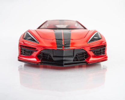 AFX 22011 Corvette C8 Torch Red Mega G+ HO Slot Car AFX22011 MegaG Plus
