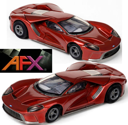 AFX 22030 Ford GT Liquid Red MegeG+ Mega G+ Ho slot car AFX22030