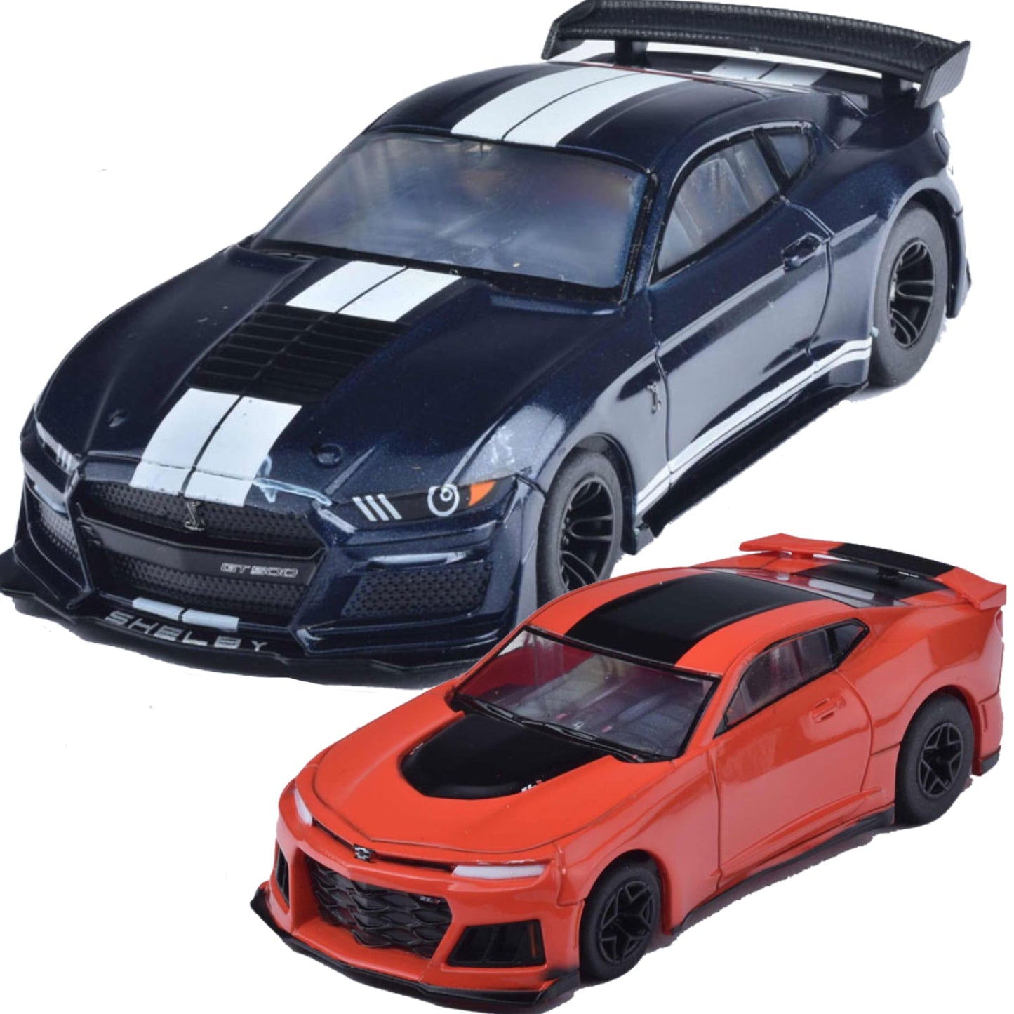AFX Exclusive Ford Mustang Chevy Camaro ZL1 HO Slot Car MegaG+ for Auto world