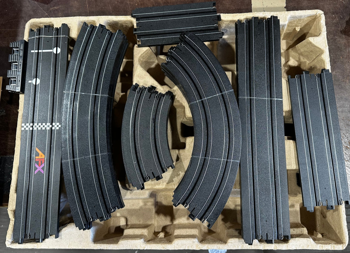 AFX HO Slot Car Track Expansion Pack Straight Terminal Curve 70600 70601 70621