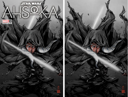 STAR WARS: AHSOKA #2 (TAKASHI OKAZAKI EXCLUSIVE TRADE/VIRGIN VARIANT SET)(PART 2 OF 8)