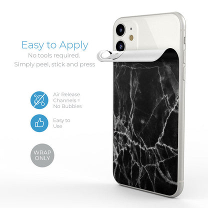 Black Marble - Apple iPhone 11 Skin