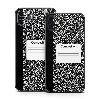 Composition Notebook - Apple iPhone 11 Skin