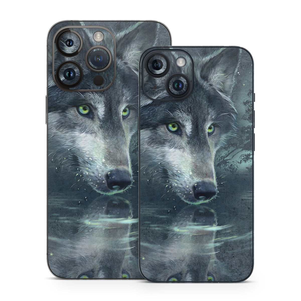 Wolf Reflection - Apple iPhone 14 Skin
