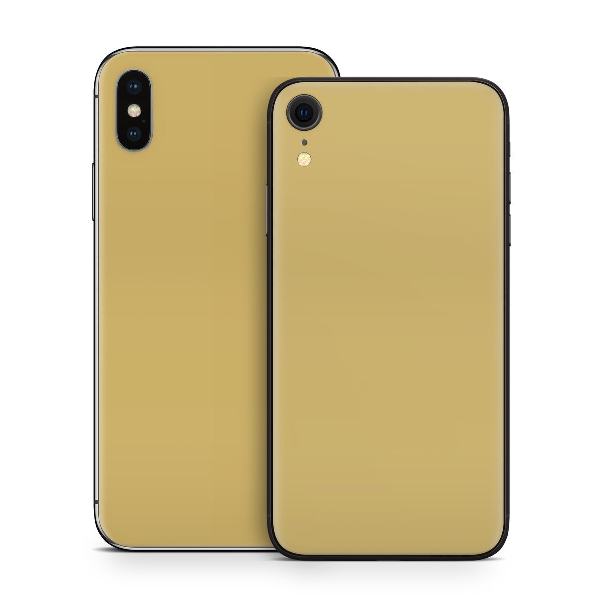 Solid State Mustard - Apple iPhone X Skin