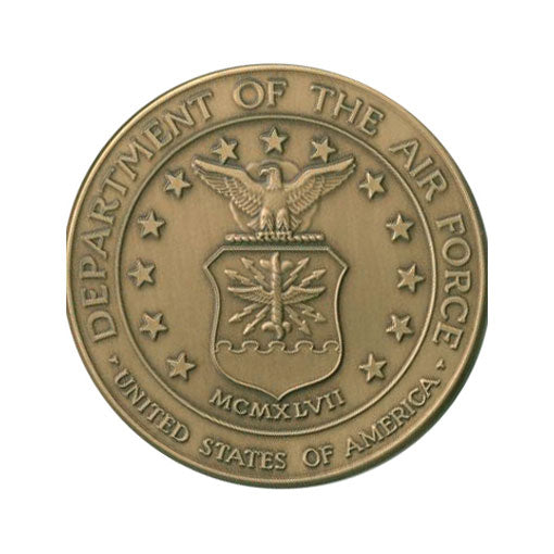 Air Force Service Medallion, Brass Air Force Medallion