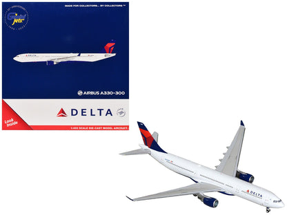 Airbus A330-300 Commercial Aircraft "Delta Air Lines" (N829NW) White with Blue and Red Tail 1/400 Diecast Model Airplane by GeminiJets  free shipping USA