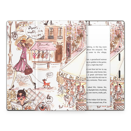 Paris Makes Me Happy - Amazon Kindle Skin