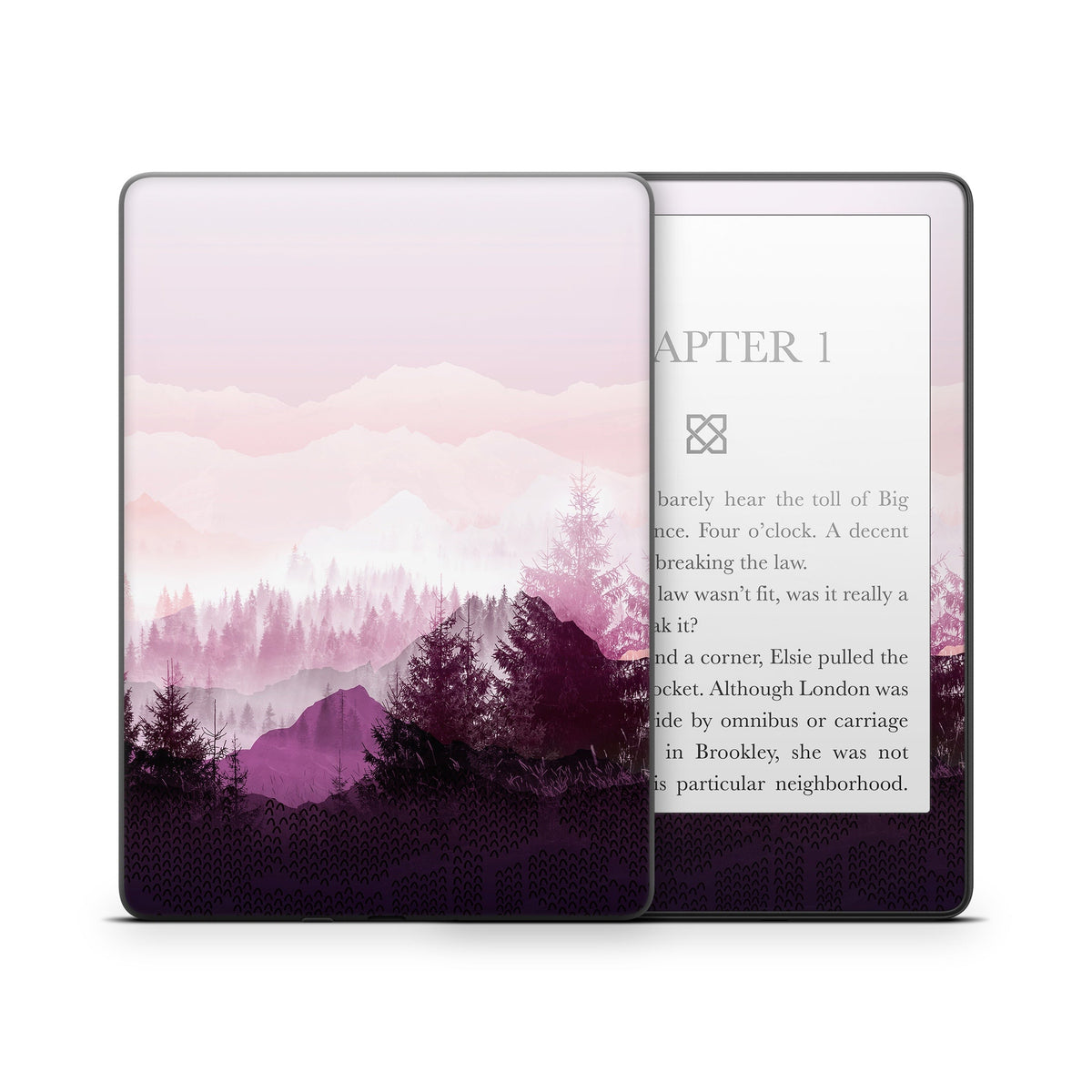 Purple Horizon - Amazon Kindle Skin