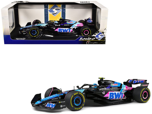 Alpine A524 #10 Pierre Gasly "BWT" Formula One F1 Monaco GP (2024) "Competition" Series 1/18 Diecast Model Car by Solido  free shipping USA