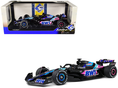 Alpine A524 Presentation Edition "BWT" "Formula One F1 World Championship" (2024) "Competition" Series 1/18 Diecast Model Car by Solido  free shipping USA