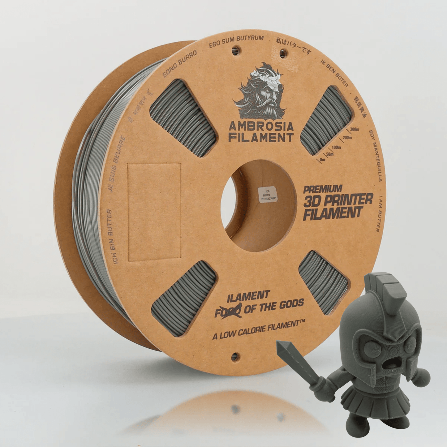 AMBROSIA ASA Filament of the Gods - 1KG Bambu AMS Friendly Cardboard Spools Premium 3D Printing Filament House ASA