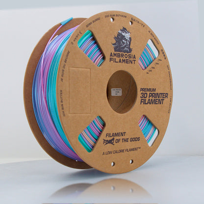 AMBROSIA Dolos Color Shifting ASA Filament of the Gods - 1KG Bambu AMS Friendly Cardboard Spools Premium 3D Printing Filament