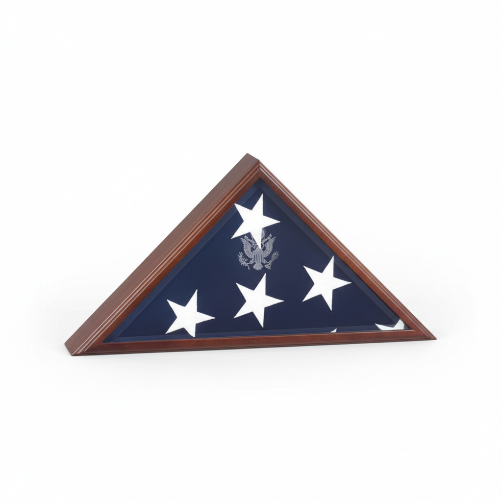 American Laser Engraved Flag Case - Size 3'x5'