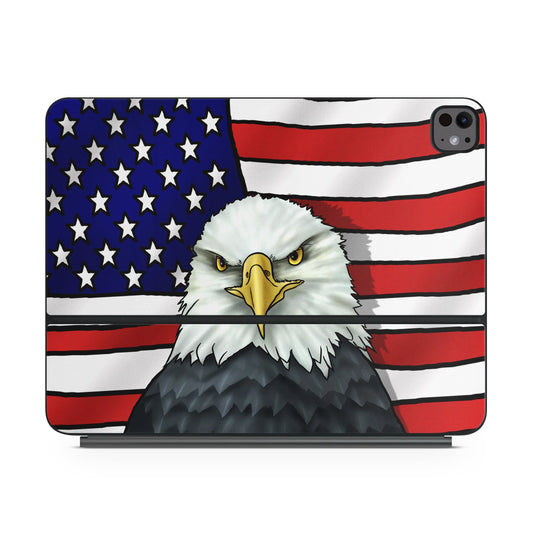 American Eagle - Apple Magic Keyboard for iPad Skin