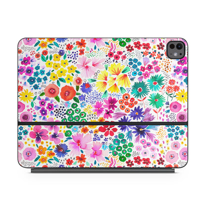 Artful Little Flowers - Apple Magic Keyboard for iPad Skin