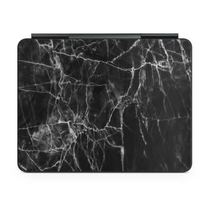 Black Marble - Apple Magic Keyboard for iPad Skin