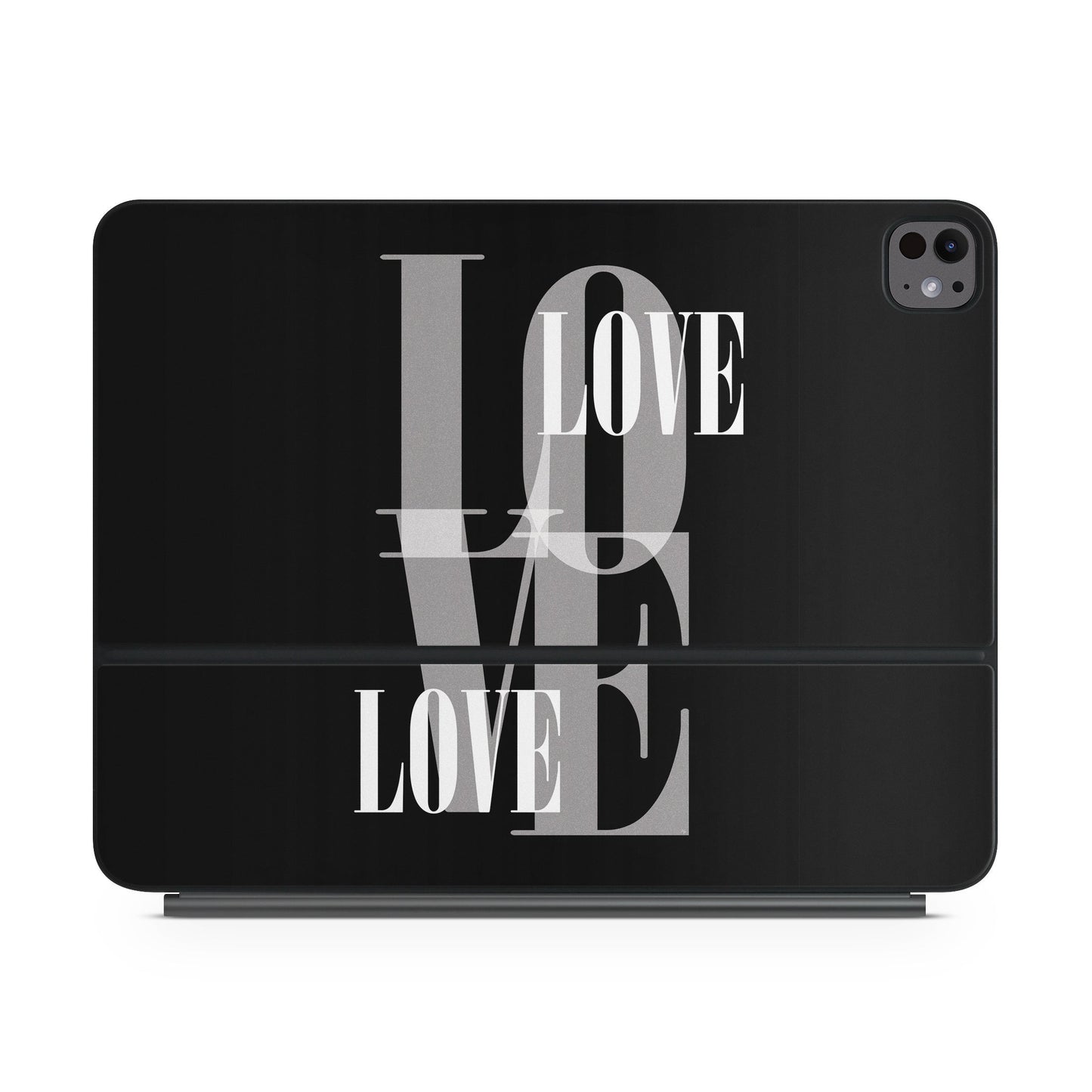 Black Love - Apple Magic Keyboard for iPad Skin