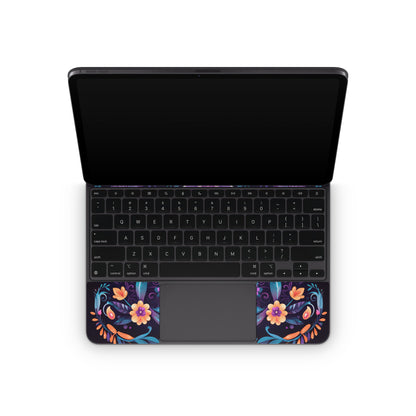 Calavera Azul - Apple Magic Keyboard for iPad Skin
