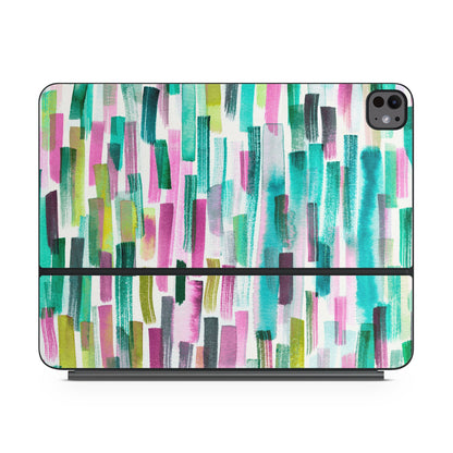 Colorful Brushstrokes - Apple Magic Keyboard for iPad Skin