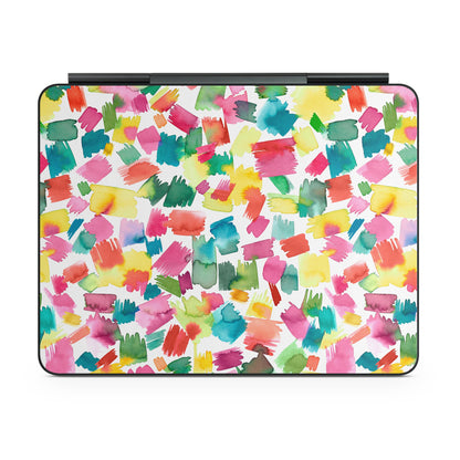 Colorful Strokes - Apple Magic Keyboard for iPad Skin