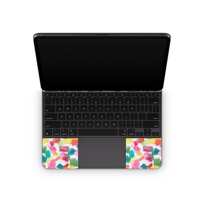 Colorful Strokes - Apple Magic Keyboard for iPad Skin