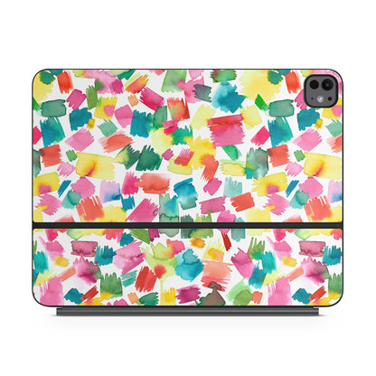 Colorful Strokes - Apple Magic Keyboard for iPad Skin