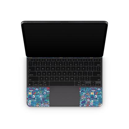 Cosmic Ray - Apple Magic Keyboard for iPad Skin