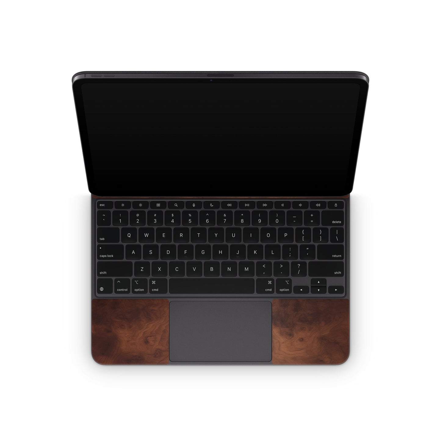 Dark Burlwood - Apple Magic Keyboard for iPad Skin