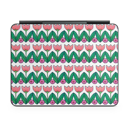 Deco Tulips - Apple Magic Keyboard for iPad Skin