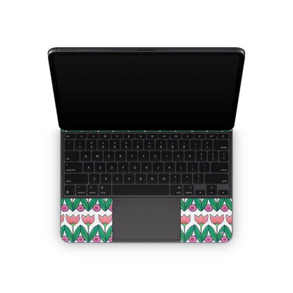 Deco Tulips - Apple Magic Keyboard for iPad Skin
