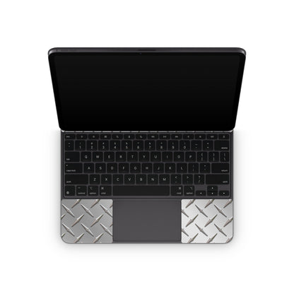 Diamond Plate - Apple Magic Keyboard for iPad Skin