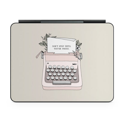 Dont Stop - Apple Magic Keyboard for iPad Skin