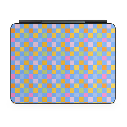 Eclectic Checker - Apple Magic Keyboard for iPad Skin