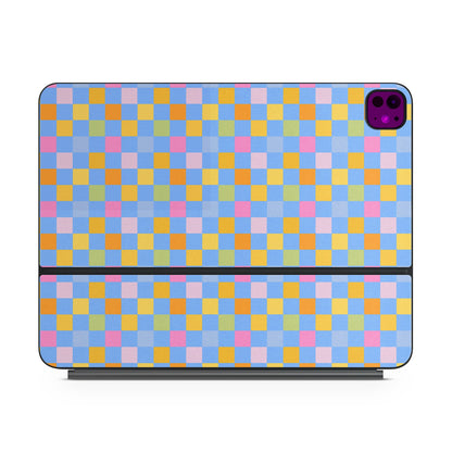 Eclectic Checker - Apple Magic Keyboard for iPad Skin