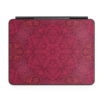 Floral Vortex - Apple Magic Keyboard for iPad Skin