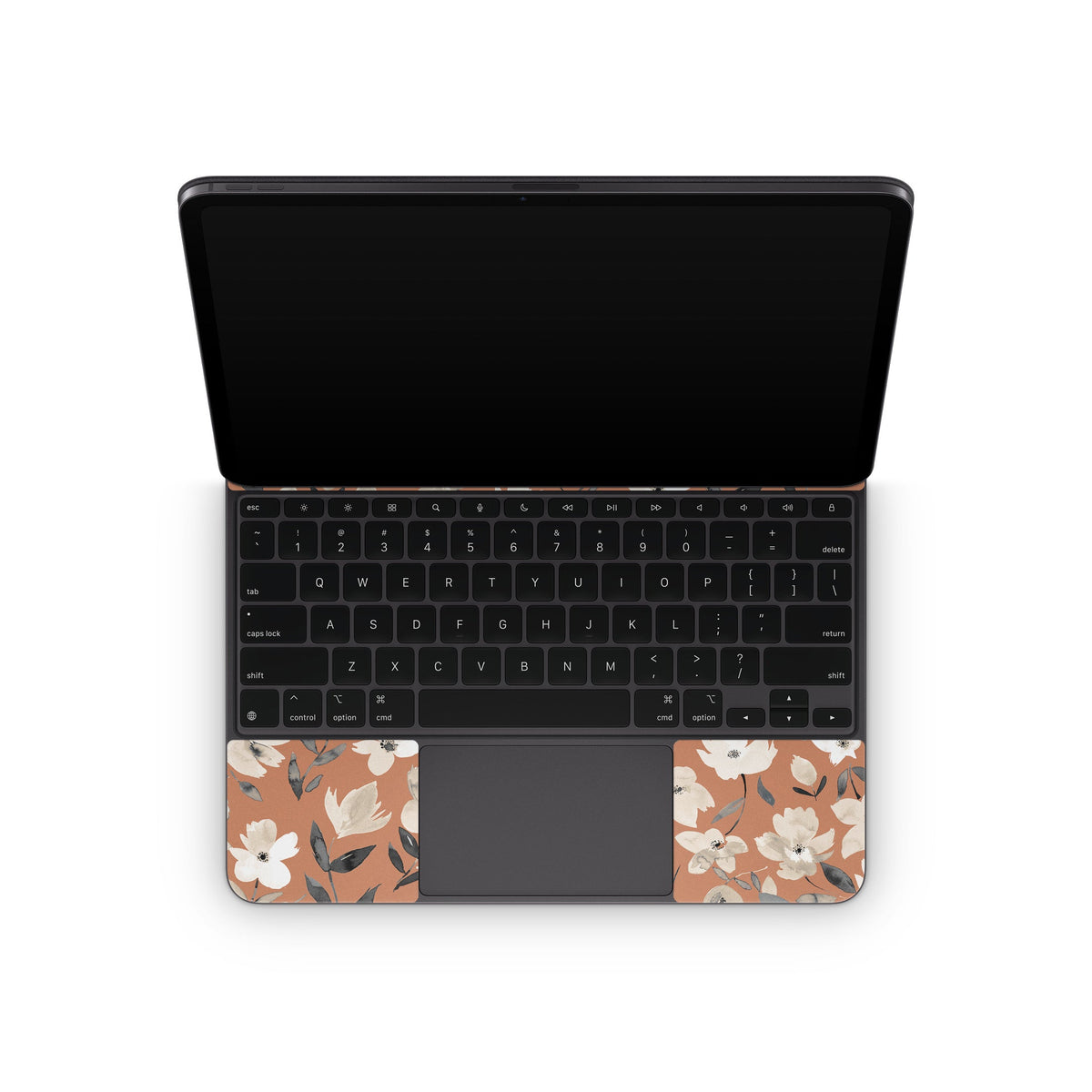 Fresh Flowers Copper - Apple Magic Keyboard for iPad Skin