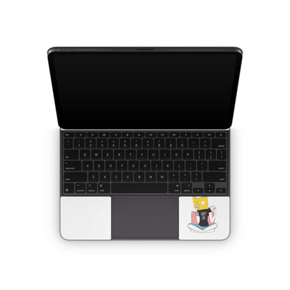 Happy Girl - Apple Magic Keyboard for iPad Skin