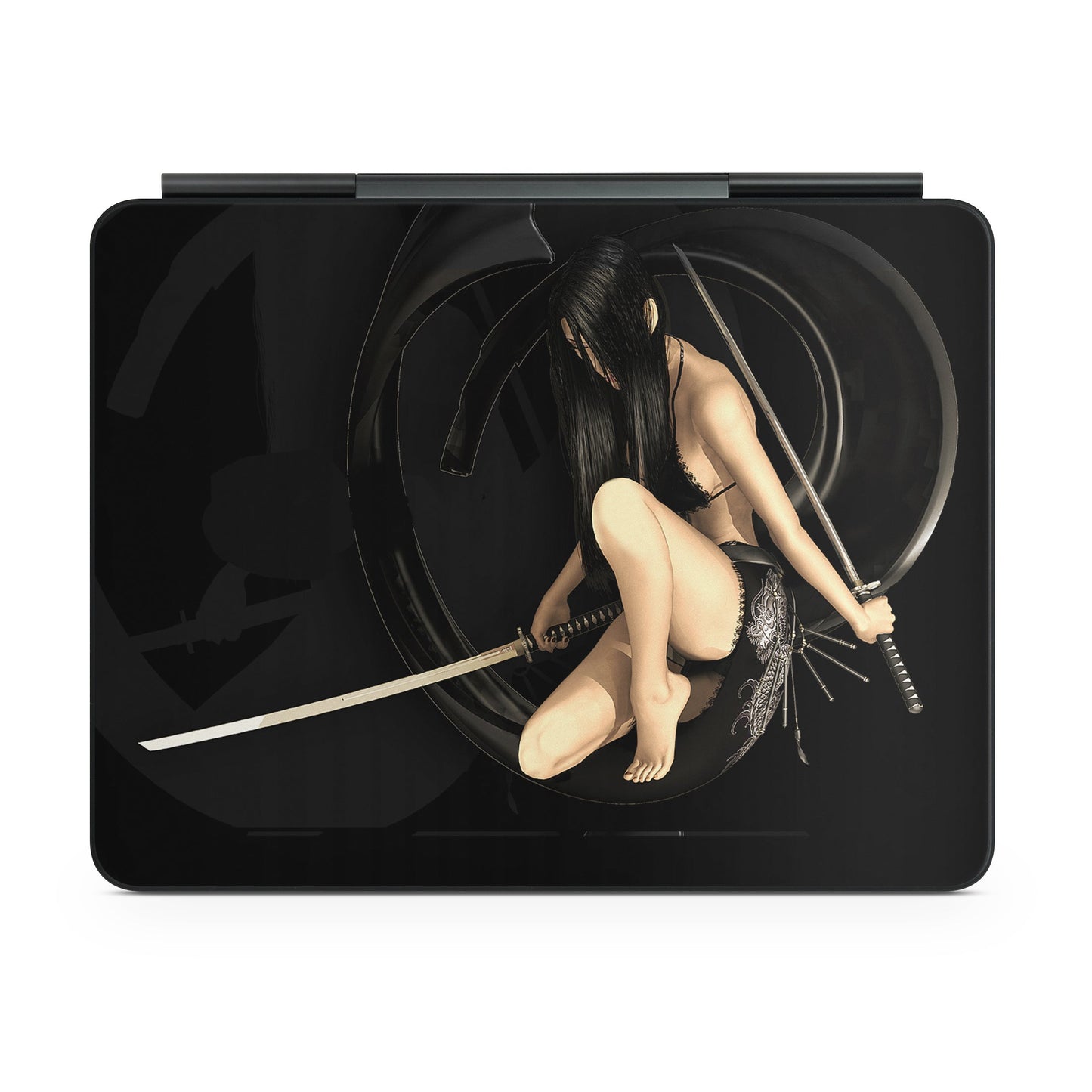 Josei 2 Dark - Apple Magic Keyboard for iPad Skin